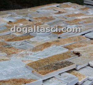 Kesilmiş ebatlı kayrak taşı