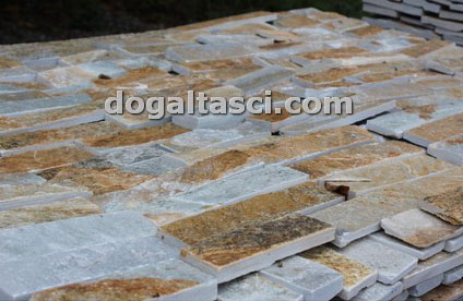 Kesilmiş ebatlı kayrak taşı