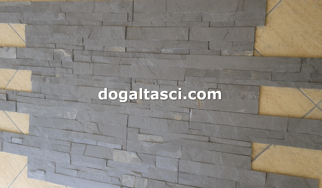 Ebatlı Kayrak Taşı Siyah Sarı - Görsel 6