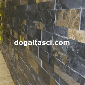 Ebatlı Kayrak Taşı Siyah Sarı